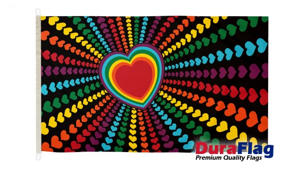 DuraFlag® Rainbow Love Premium Quality Flag